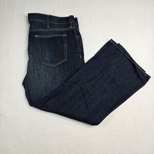 Jake Austin Mens Dark Wash Bootcut Denim Jeans Sz 44x29 minimalist pants fashion